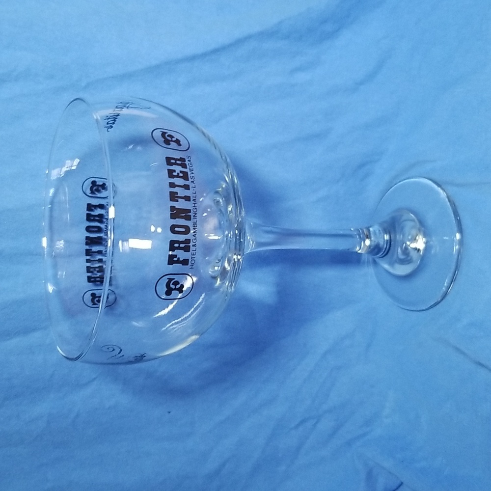 Extra Large Souvenir Margarita Glass from the Former Frontier Hotel in Laa Vegas